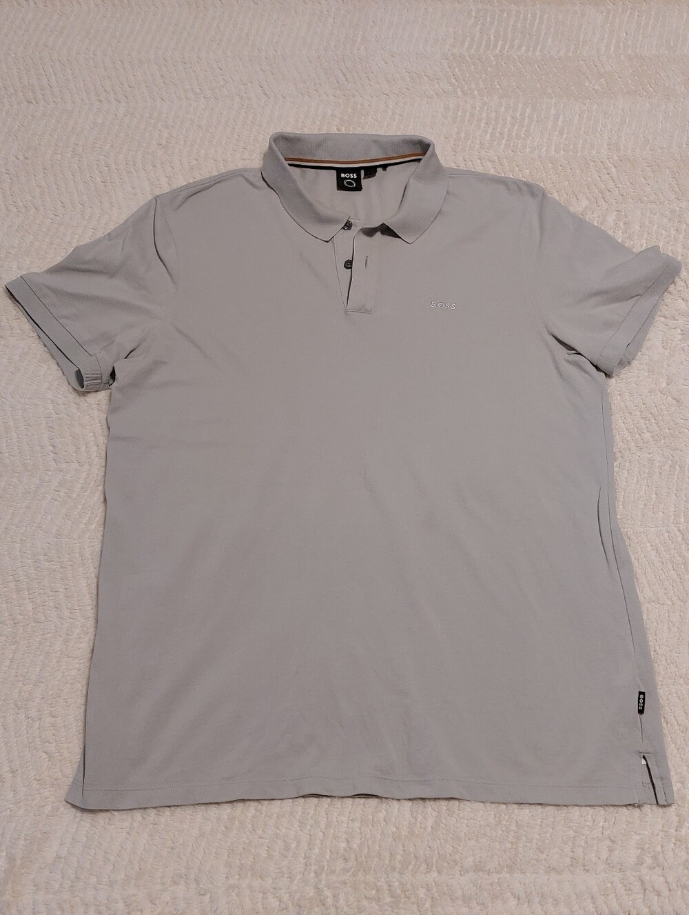 Hugo Boss Pallas Grey Polo Shirt
